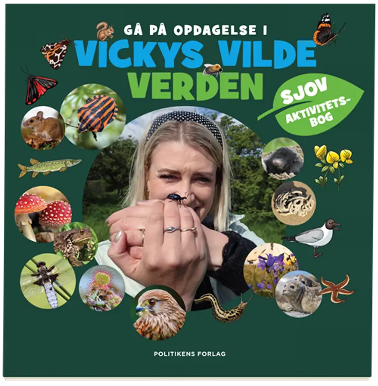 Vickys vilde verden aktivitetshæfte af Vicky Knudsen