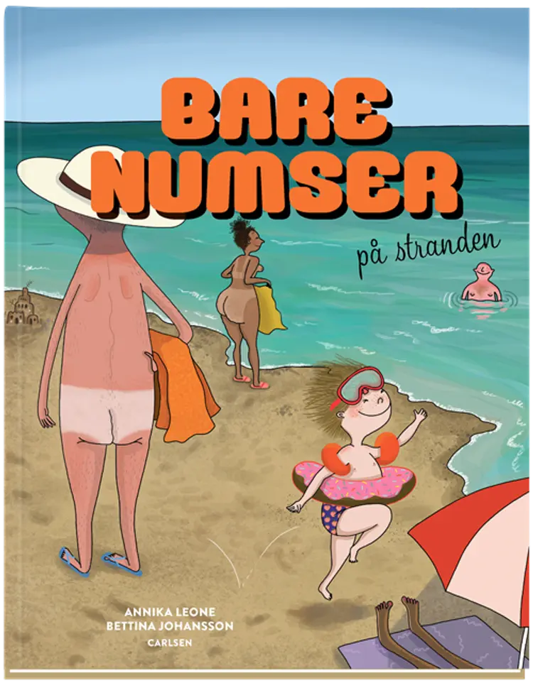 Bare numser på stranden af Annika Leone