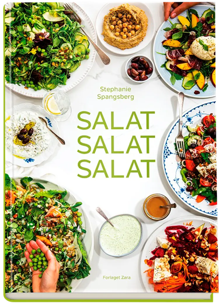 Salat, salat, salat af Stephanie Spangsberg