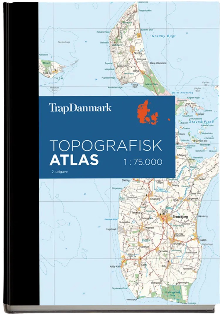 Topografisk atlas 2. udg. af Trap Danmark