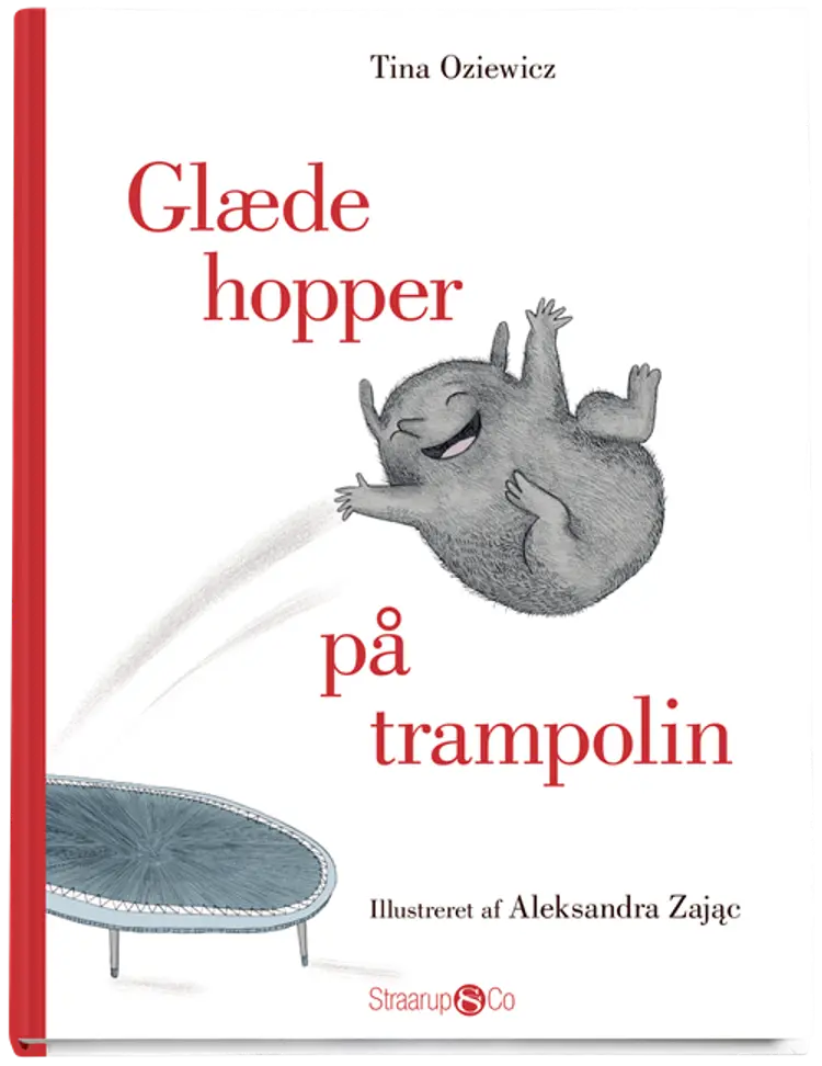 Glæde hopper på trampolin af Tina Oziewics