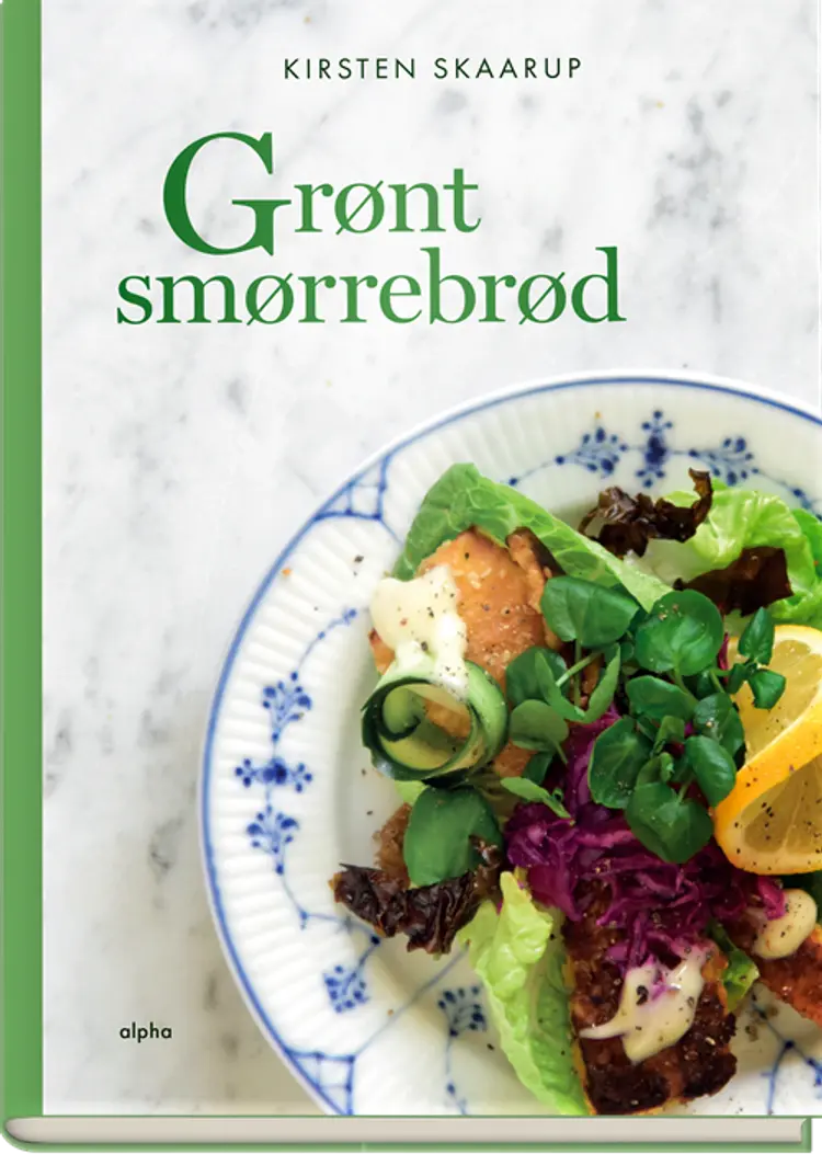 Grønt smørrebrød af Kirsten Skaarup