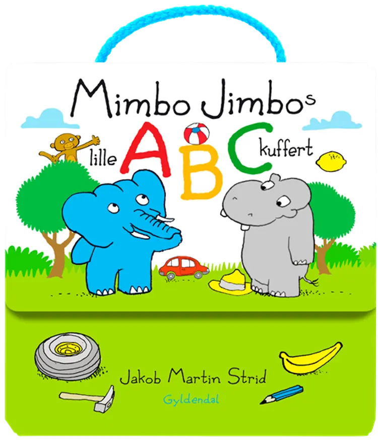 Mimbo Jimbos lille ABC kuffert af Jakob Martin Strid