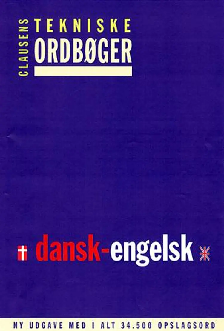Dansk-engelsk teknisk ordbog