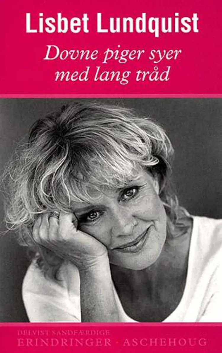Dovne piger syer med lang tråd af Lisbet Lundquist
