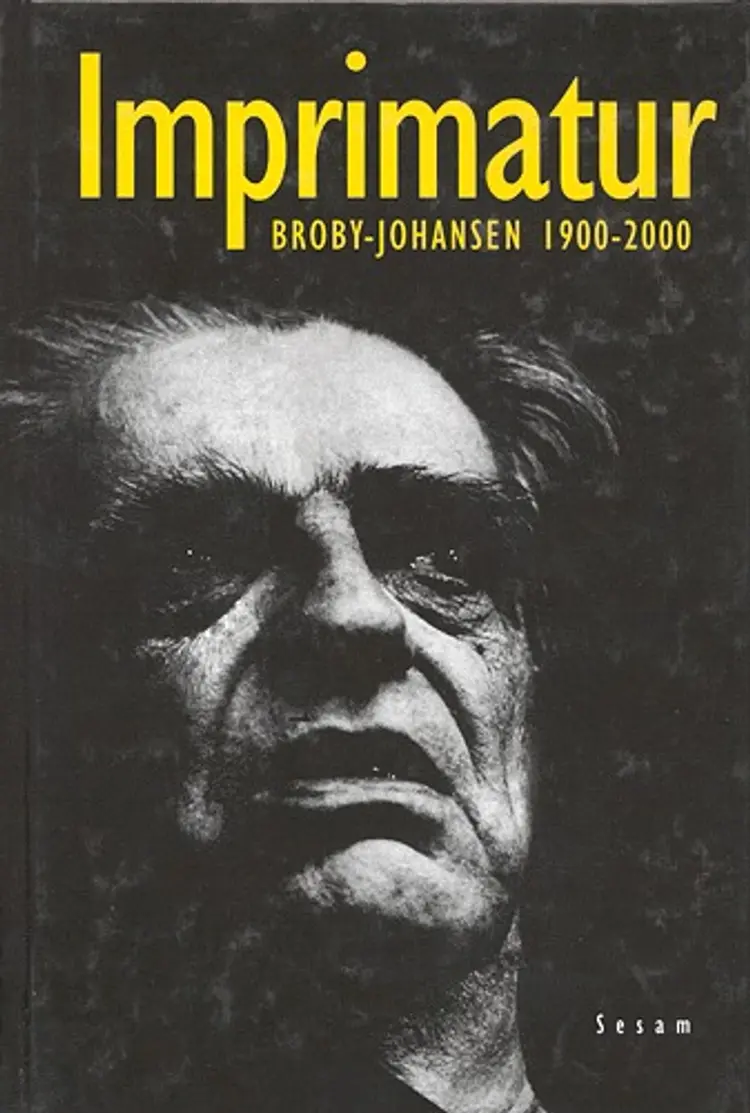 Imprimatur af Rudolf Broby-Johansen