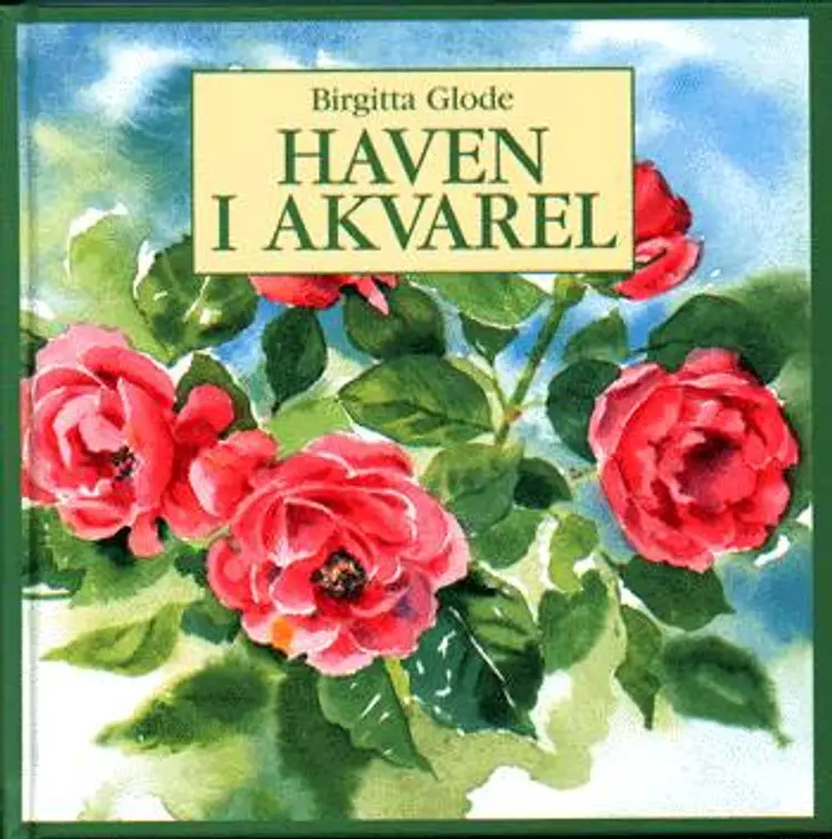 Haven i akvarel af Birgitta Glode