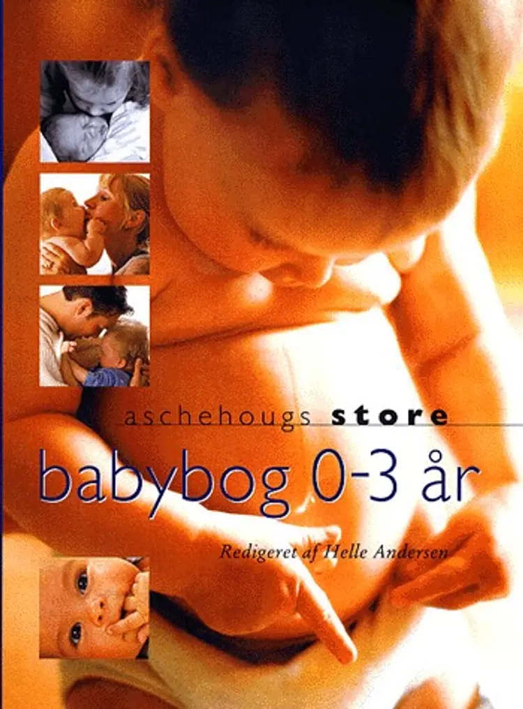 Aschehougs store babybog 0-3 år af Helle Andersen