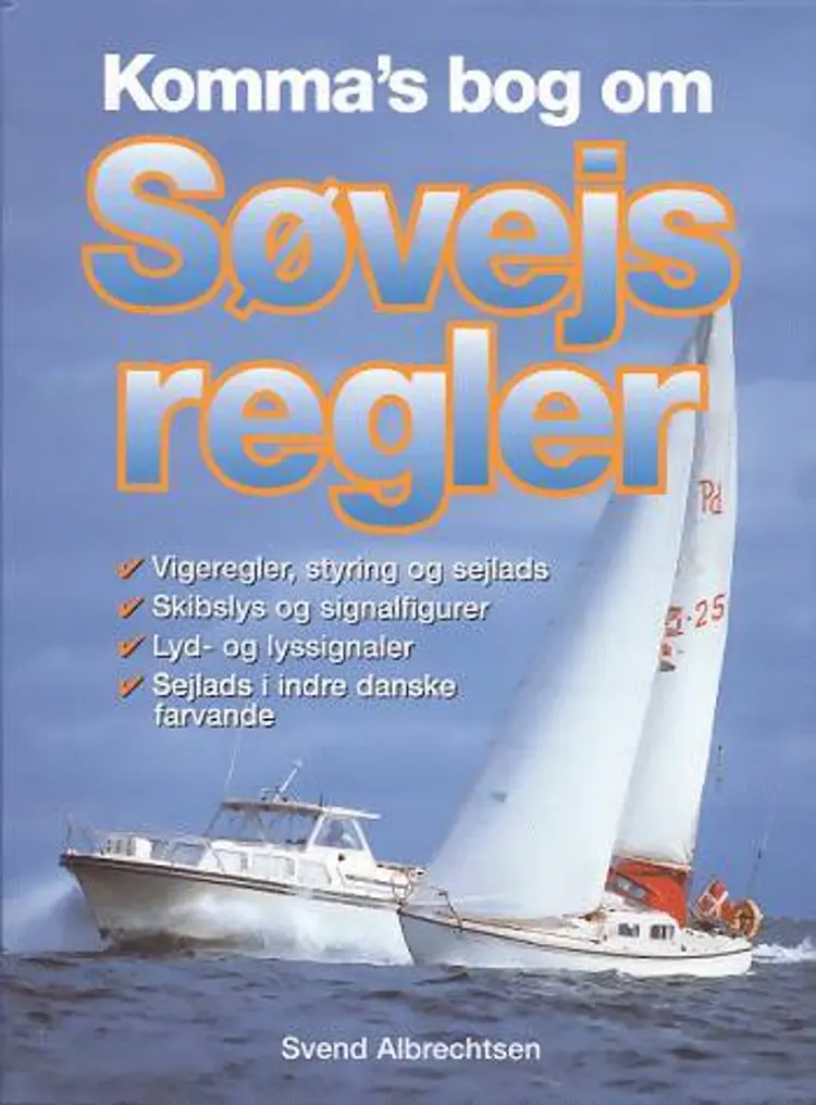 Komma's bog om søvejsregler af Svend Albrechtsen