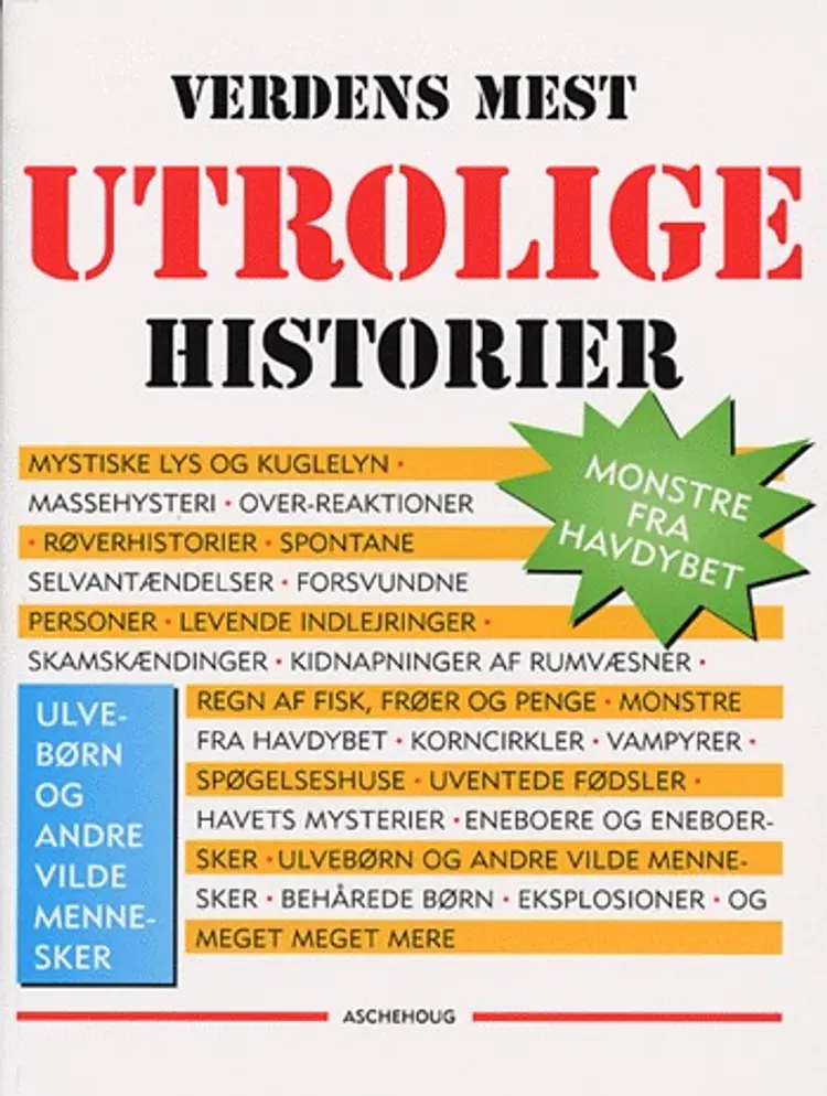 Verdens mest utrolige historier af Adam Sisman