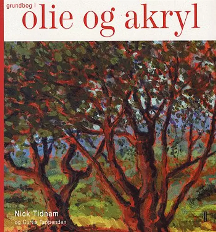 Grundbog i olie og akryl af Nick Tidnam