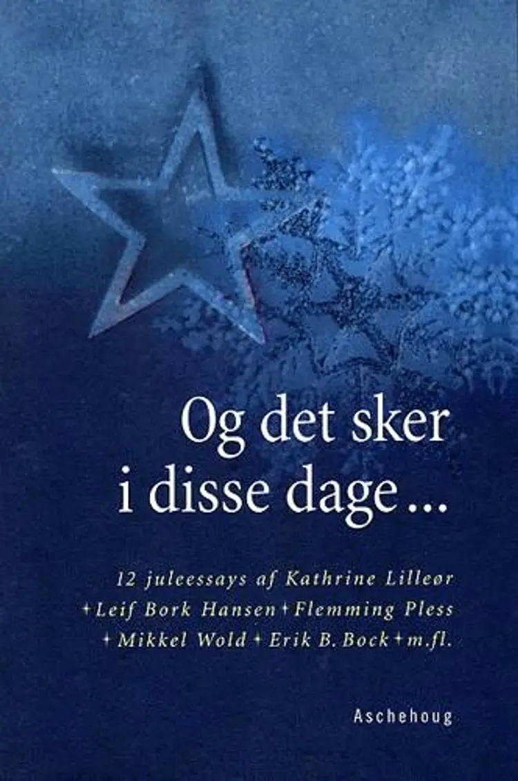 Og det sker i disse dage af Sabine Celeste Svendsen