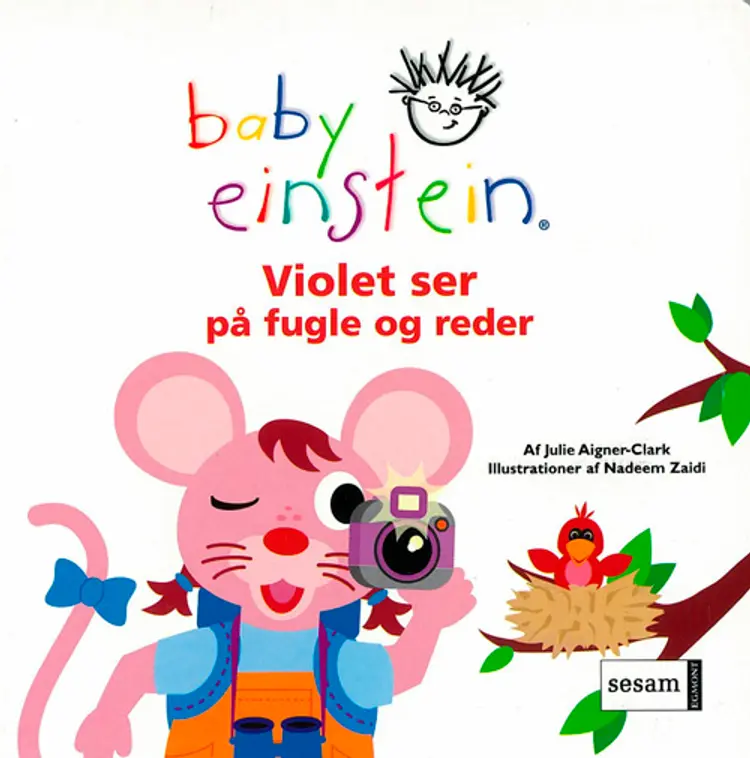 Violet ser på fugle og reder af Julie Aigner-Clark