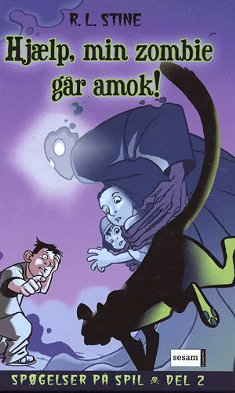 Hjælp, min zombie går amok! af R. L. Stine