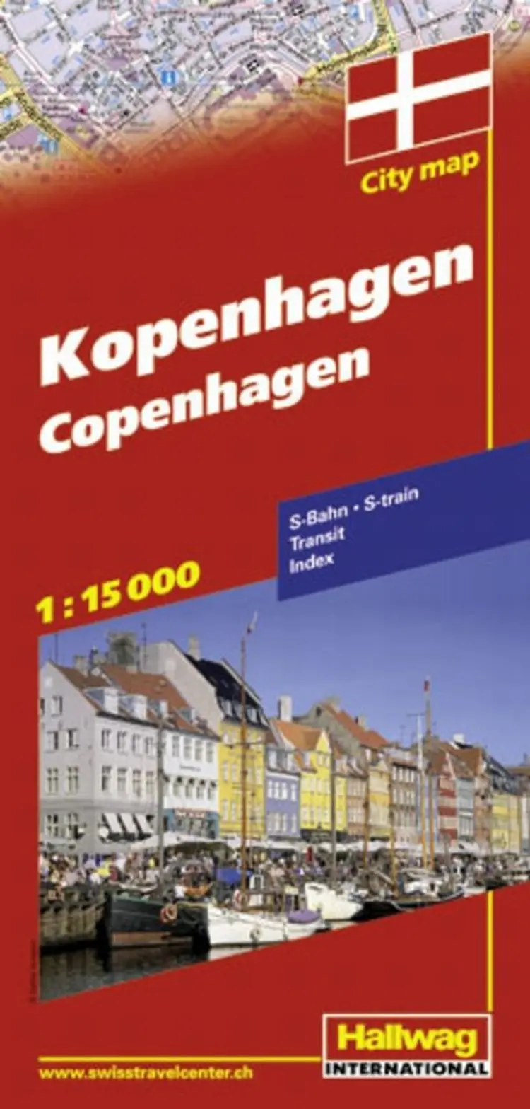 Hallwag, bykort, København