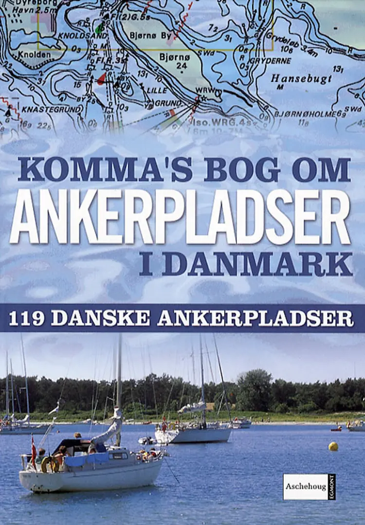 Kommas bog om ankerpladser i Danmark af Jan Ebert
