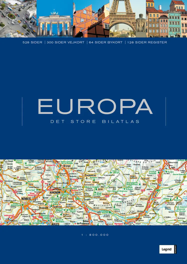 Europa - Det store bilatlas