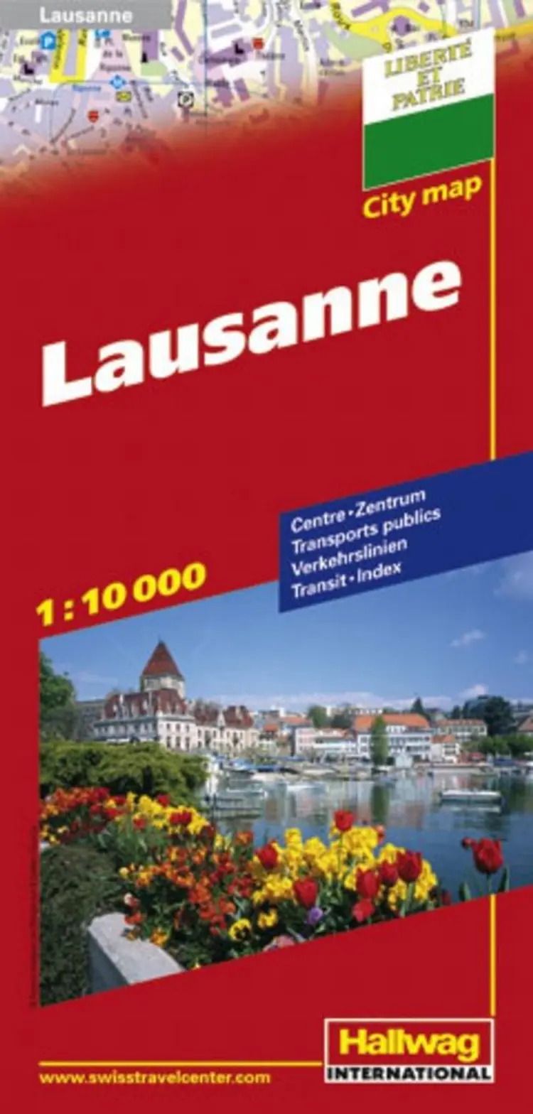 Hallwag, bykort, Lausanne