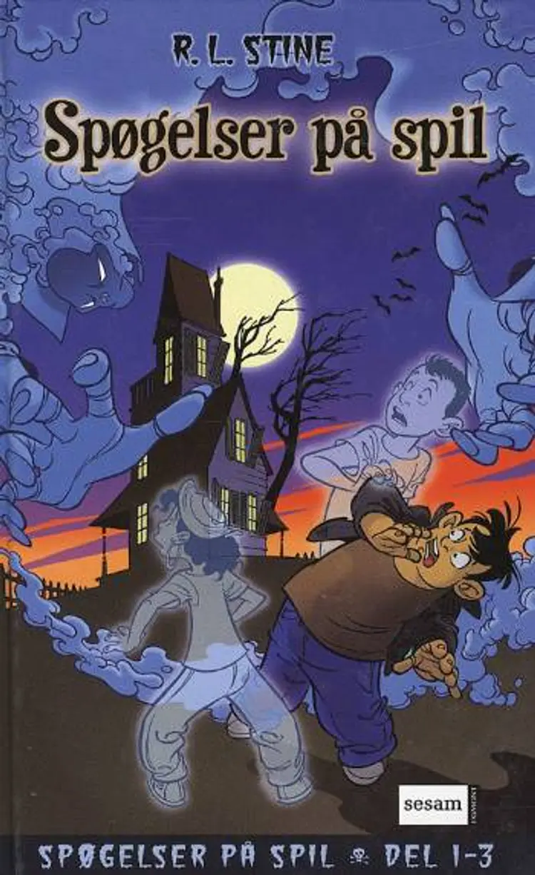 Hvem har lukket spøgelserne ud? Hjælp, min zombie går amok! af R. L. Stine