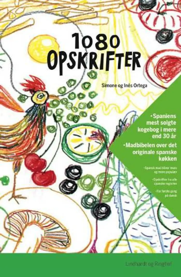 1080 opskrifter af Inés Ortega