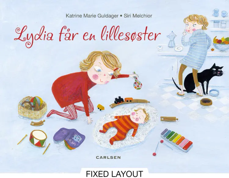 Lydia får en lillesøster af Katrine Marie Guldager