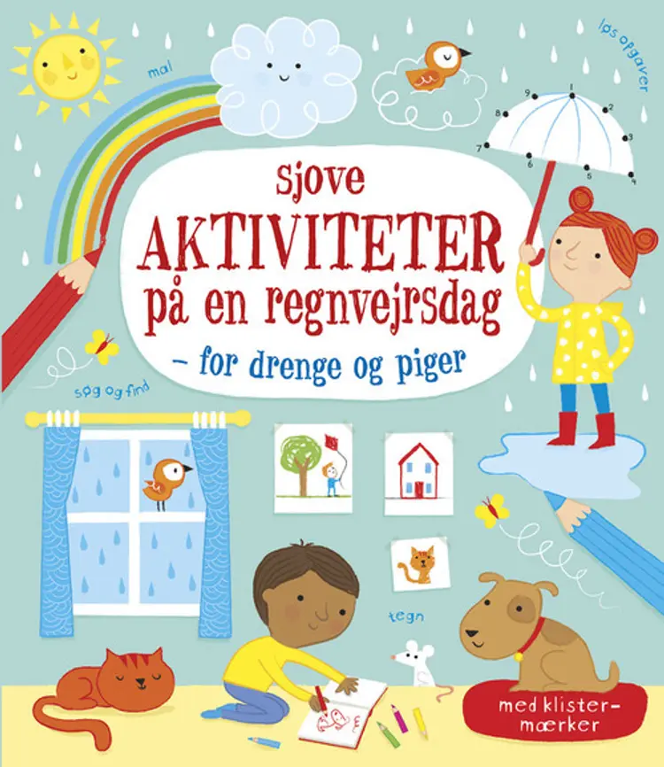 Sjove aktiviteter på en regnvejrsdag for drenge og piger af Rebecca Gilpin