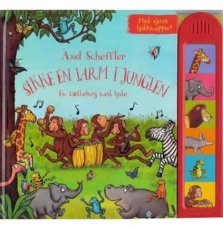 Sikke en larm i junglen af Axel Scheffler