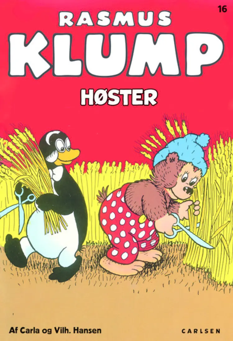 Rasmus Klump høster af Carla Og Vilhelm Hansen
