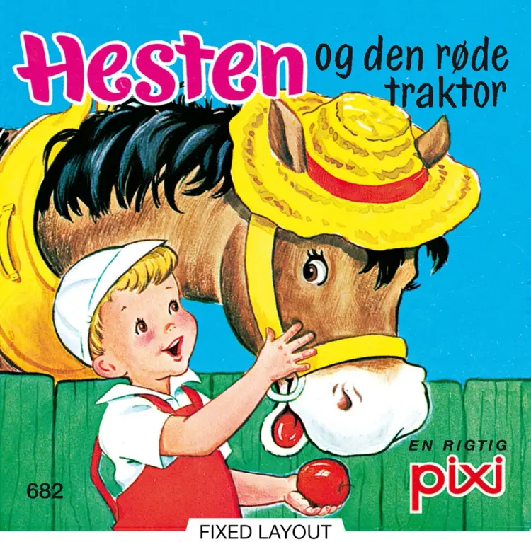 Hesten og den røde traktor af - -