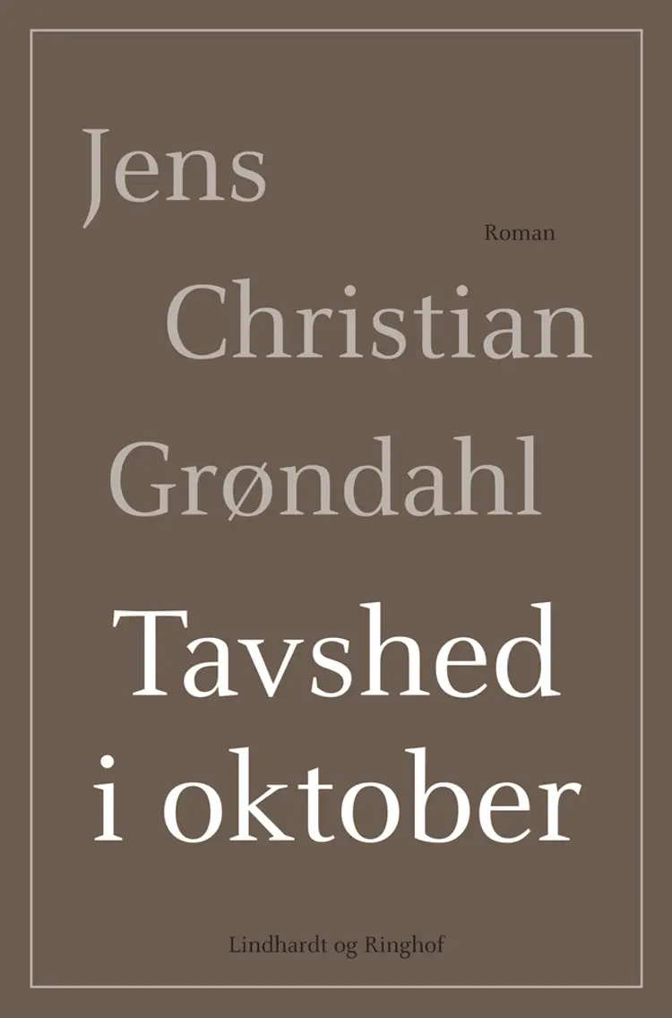 Tavshed i oktober af Jens Christian Grøndahl