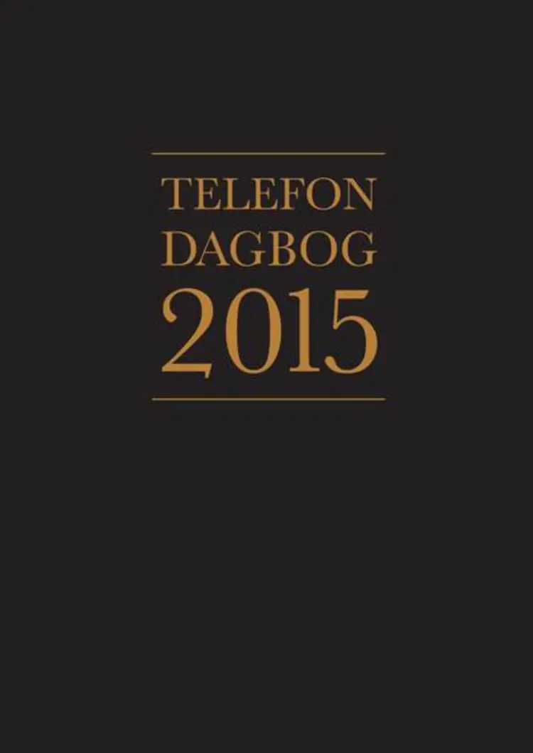 Telefondagbog 2015 af Ringhof