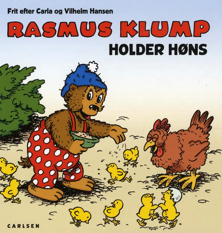 Rasmus Klump holder høns af Per Sanderhage