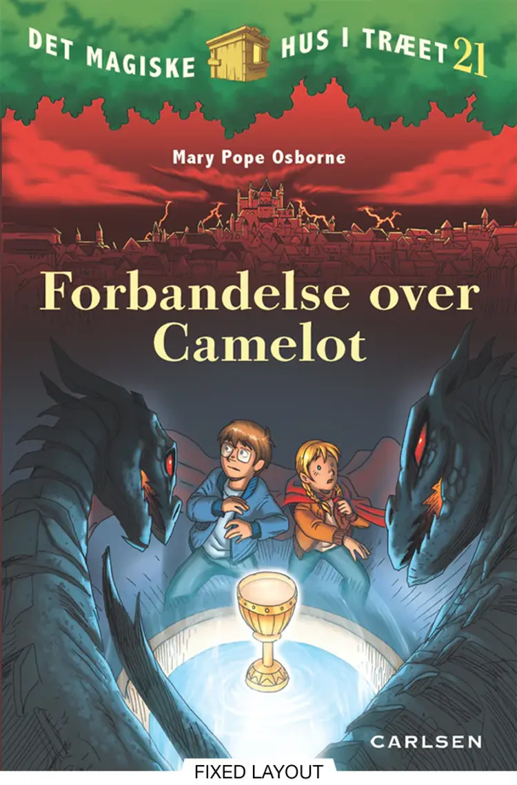 Forbandelse over Camelot af Mary Pope Osborne