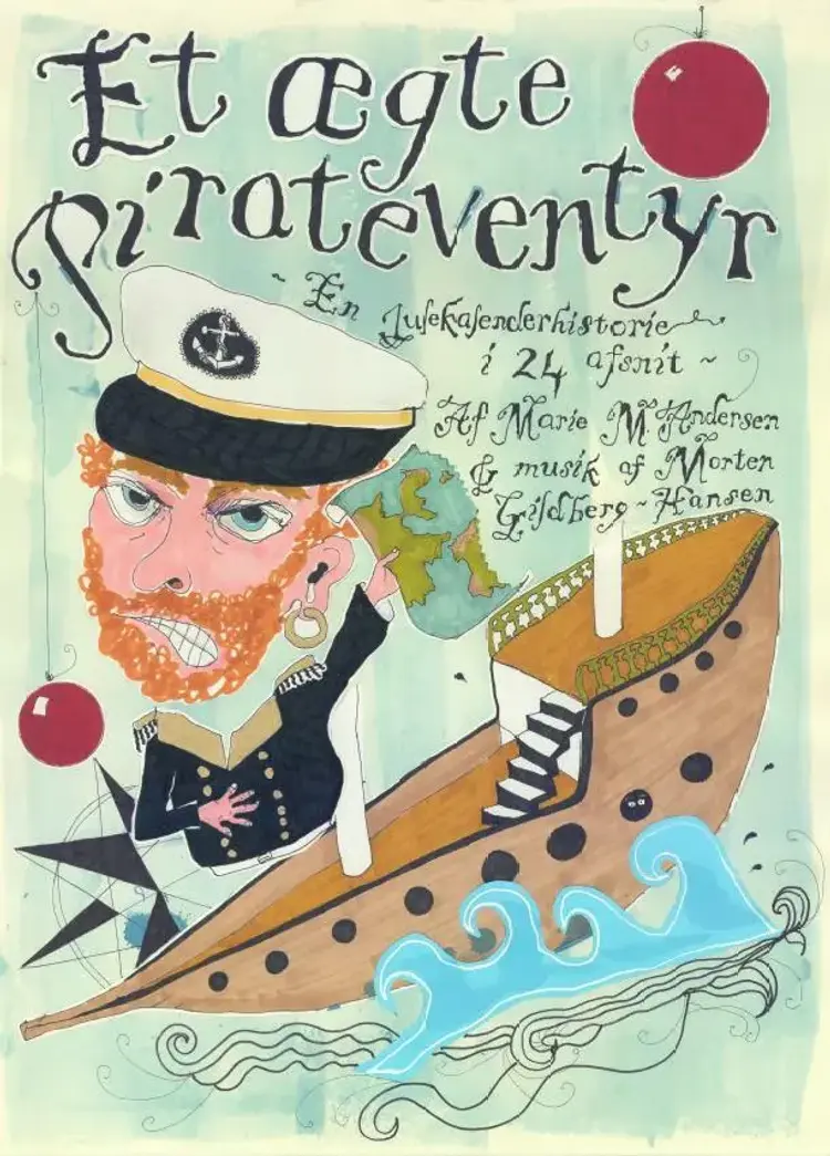 Et ægte pirateventyr af Marie Markvard