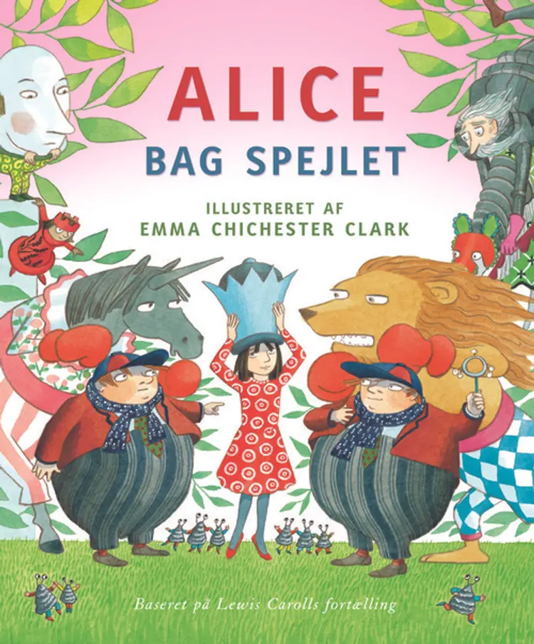 Alice bag spejlet af Lewis Carroll