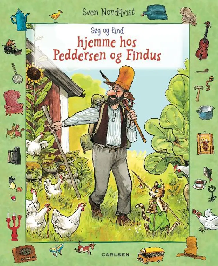 Søg og find hjemme hos Peddersen og Findus af Sven Nordqvist