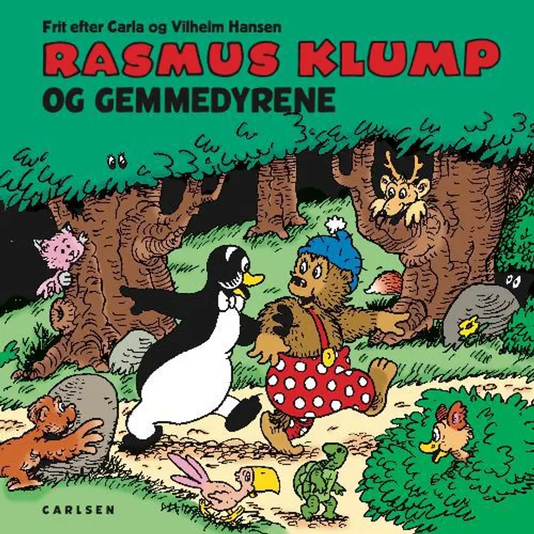 Rasmus Klump og gemmedyrene af Per Sanderhage