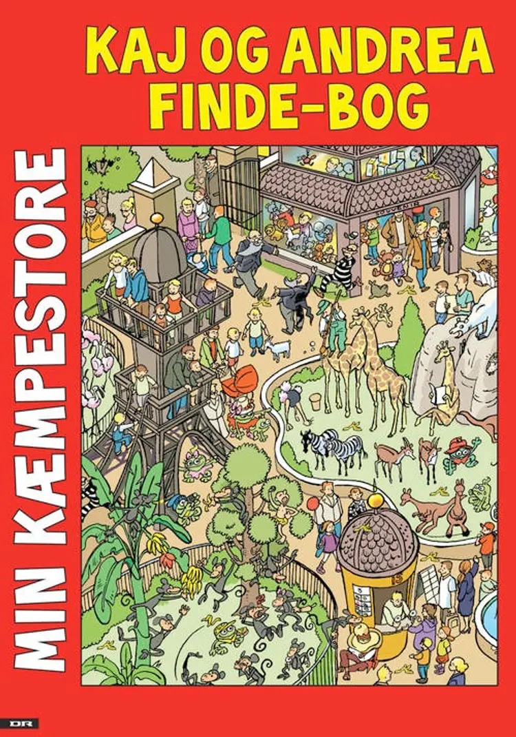 Min kæmpestore Kaj og Andrea findebog af Frank Madsen