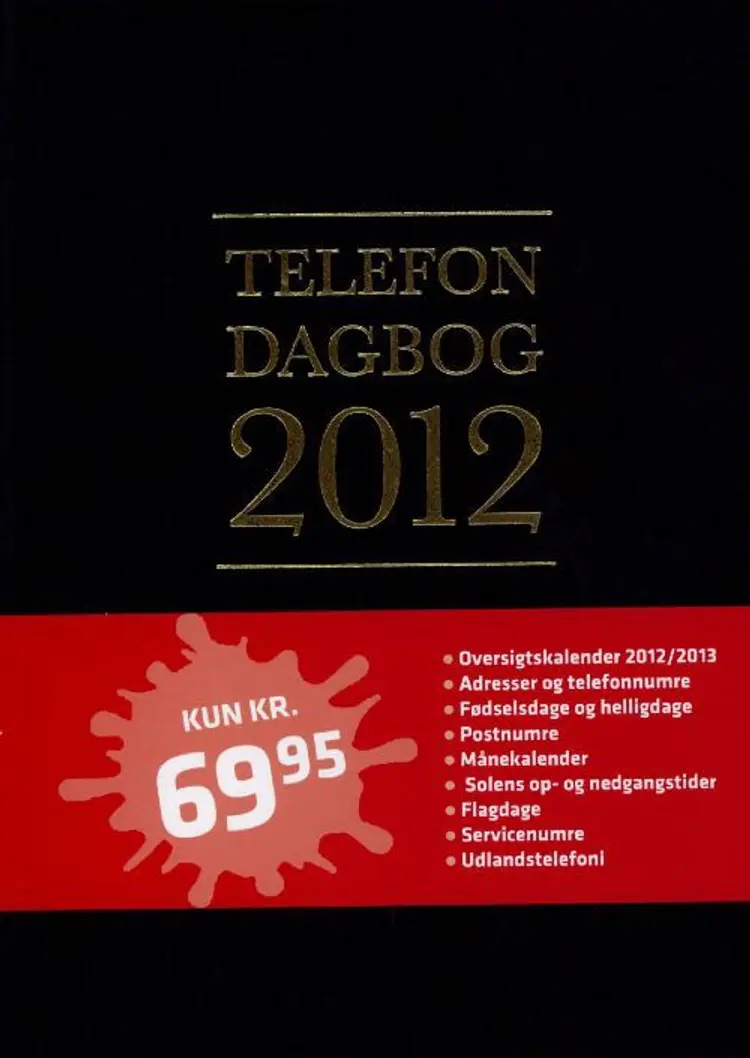 Telefondagbog 2012