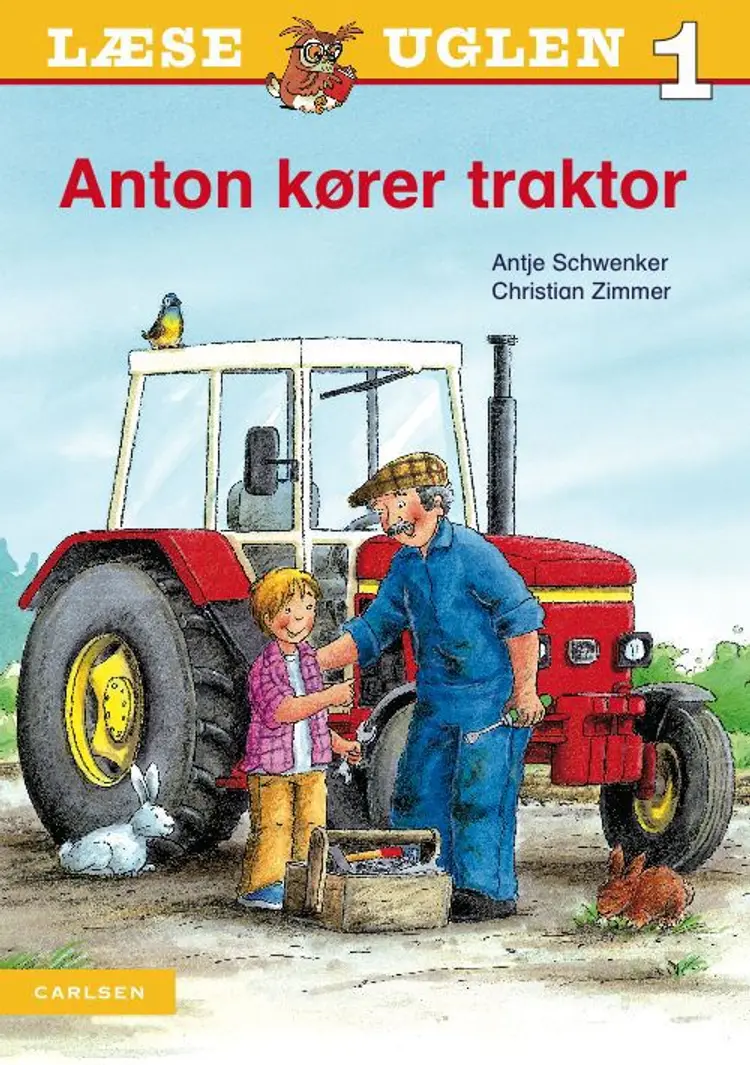 Anton kører traktor af Antje Schwenker