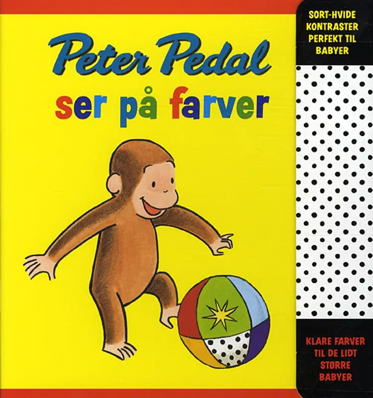 Peter Pedal ser på farver af H.A. Rey