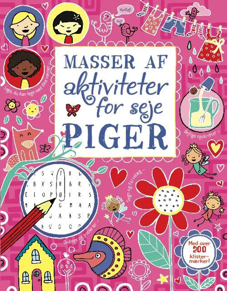 Masser af aktiviteter for seje piger af Rebecca Gilpin