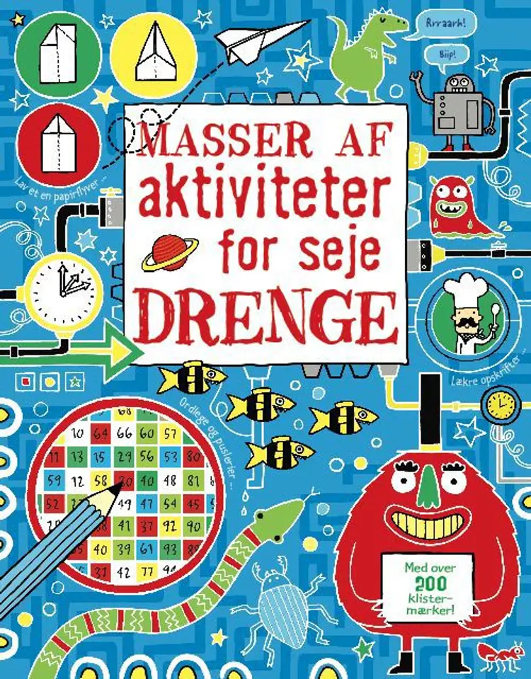 Masser af aktiviteter for seje drenge af Rebecca Gilpin