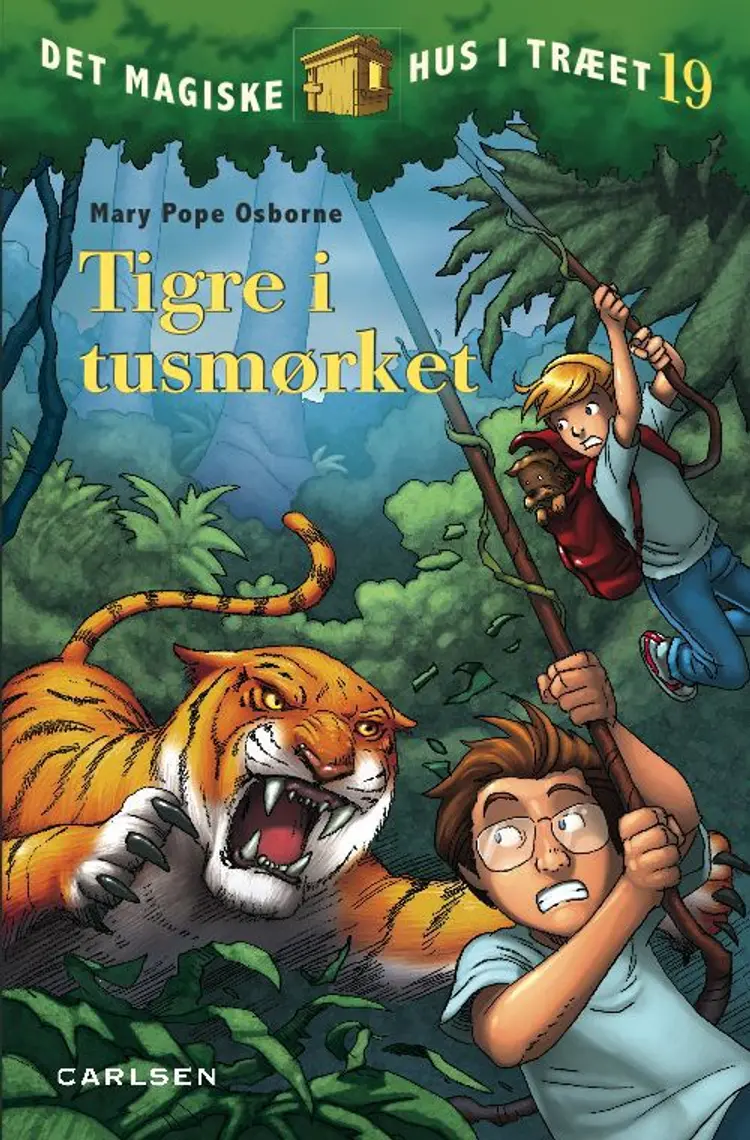Tigre i tusmørket af Mary Pope Osborne