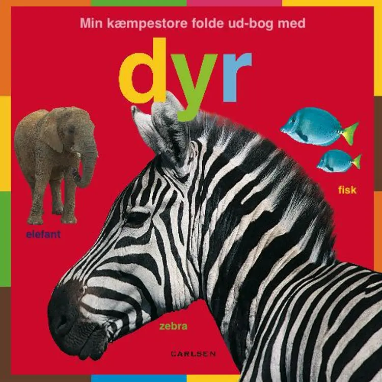 Min kæmpestore folde ud-bog med dyr