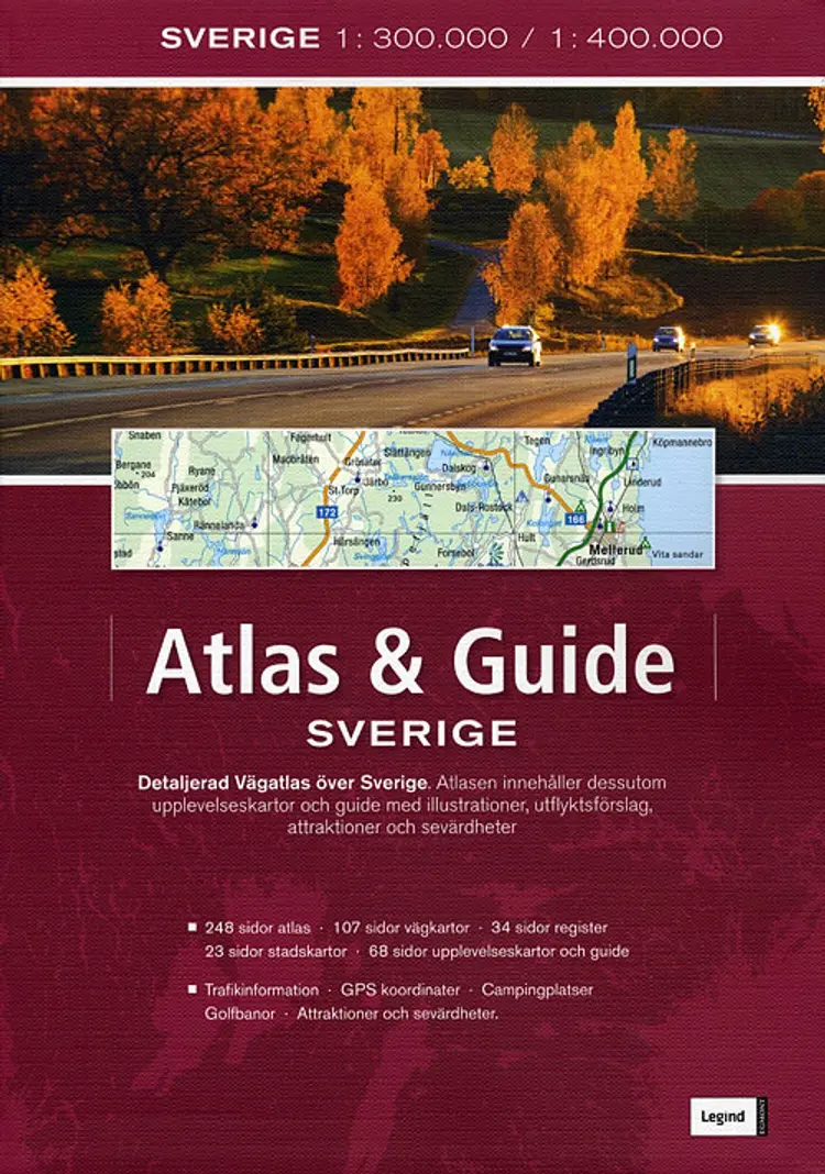 Sverige Atlas & Guide 2010