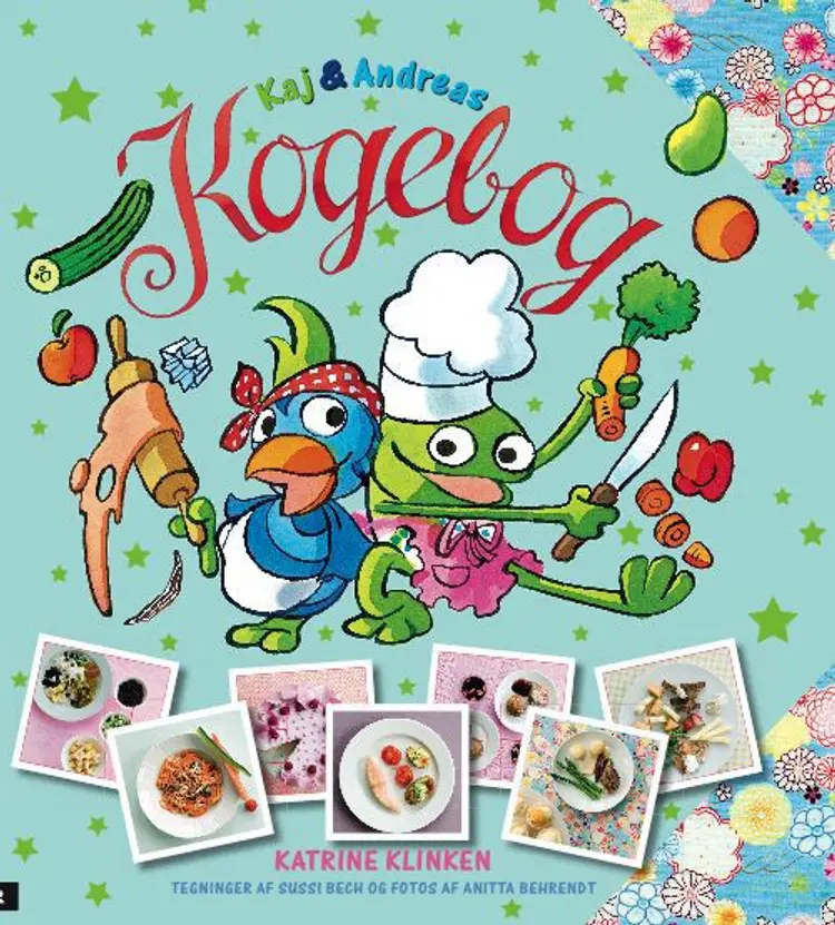 Kaj & Andreas kogebog af Katrine Klinken