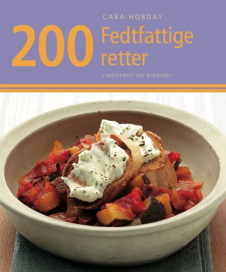 200 fedtfattige retter af Cara Hobday