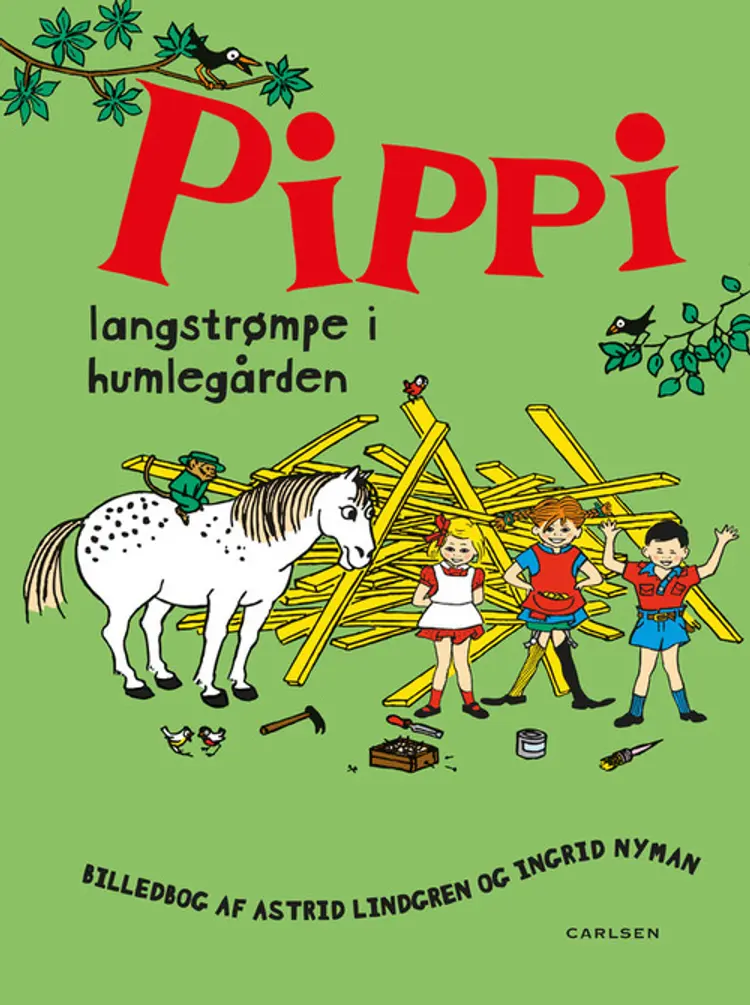 Pippi Langstrømpe i Humlegården af Astrid Lindgren