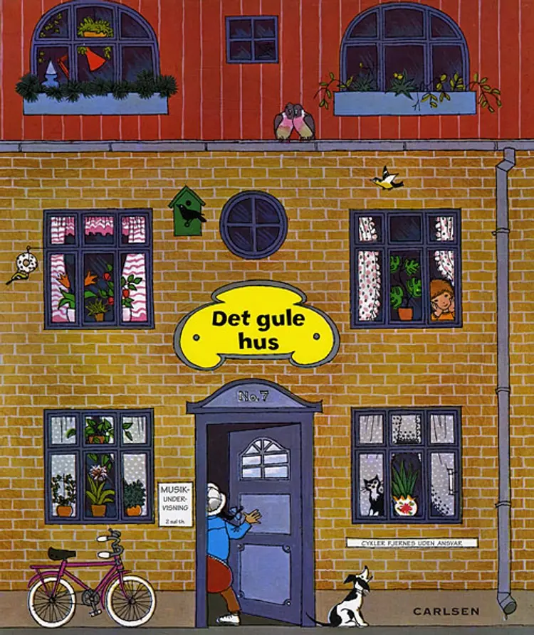 Det gule hus af Grete Janus Hertz